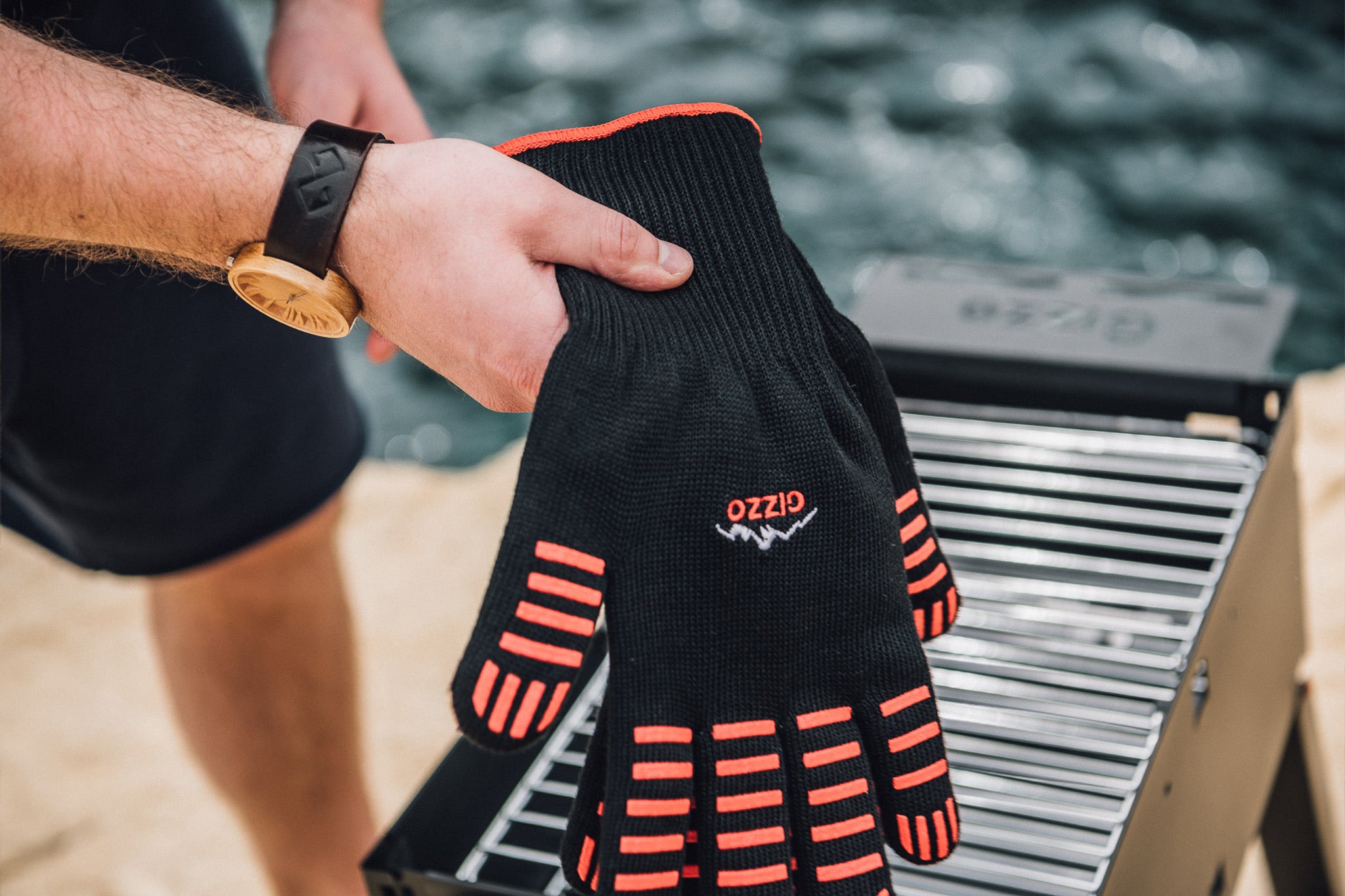 Heat Resistant Long BBQ Grill Gloves