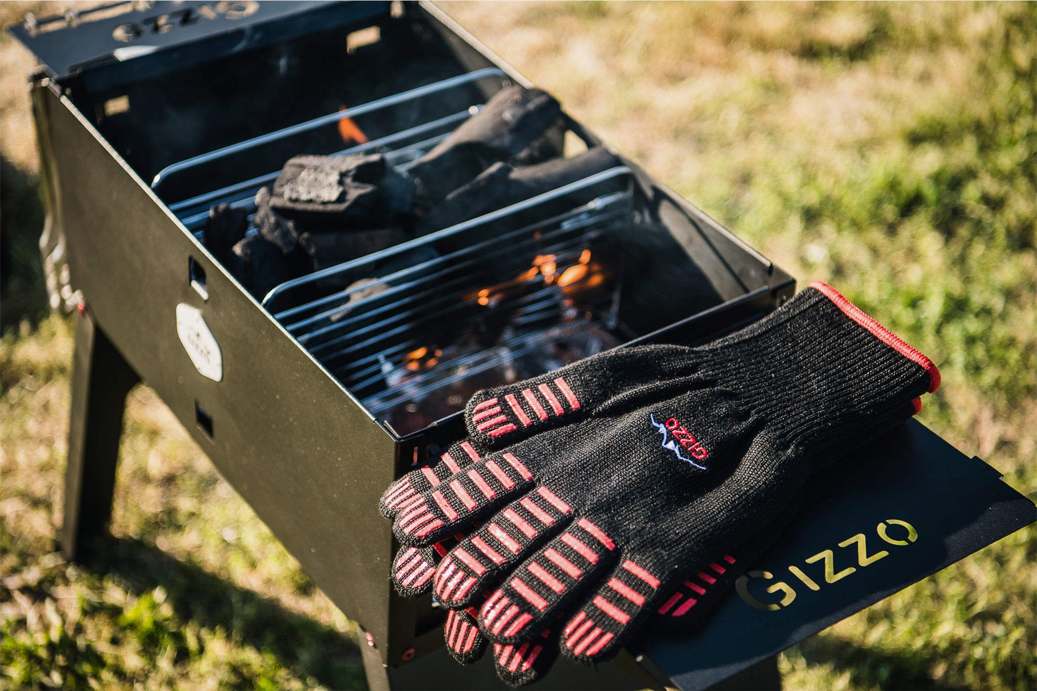 Heat Resistant Long BBQ Grill Gloves