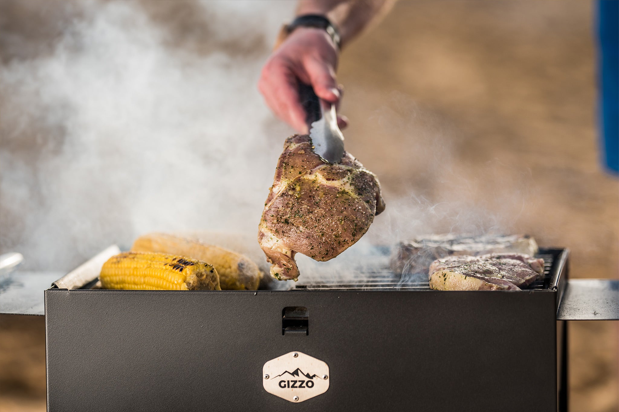 Grilling Stake on grillgrate